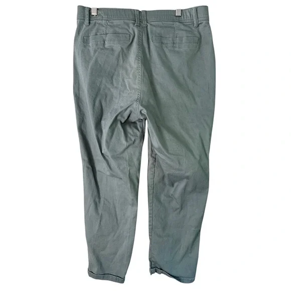 Democracy Cargo Pants AB Tech Utility Stretch Green Size 10